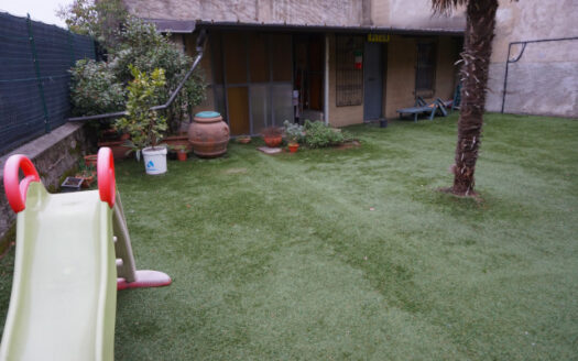 Calusco d’Adda – Ampio quadrilocale con giardino