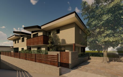 Bonate Sotto Quadrilocale di Testa con Giardino Privato
