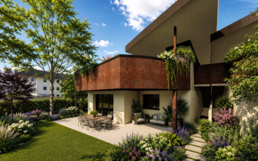 Bonate Sotto Quadrilocale di Testa con Giardino Privato